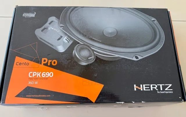 Alto Falantes 6x9 Woofer 120w Rms Kit 2 Vias Cpk 690 Hertz +