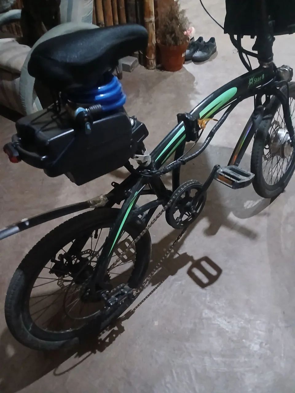 Bicicleta elétrica dobrável  - Foto 2