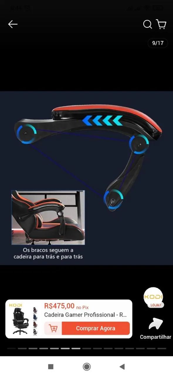 Cadeira PC Gamer - Foto 3