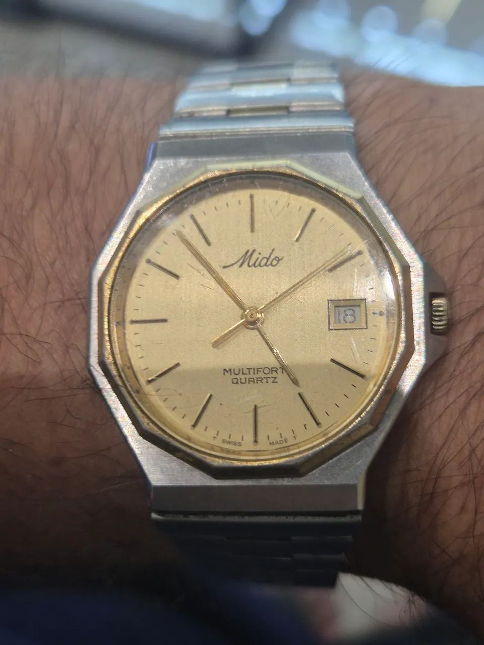 Relógio MIDO MULTIFORT QUARTZ  2933   -   ÓTIMO ESTADO - Foto 2