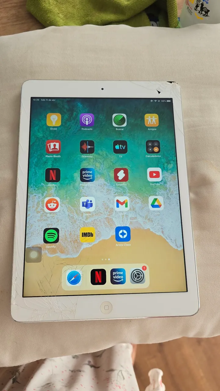 IPad 2 Apple 64 Gb Modelo A1395 - Não liga - Tablets e E-Readers