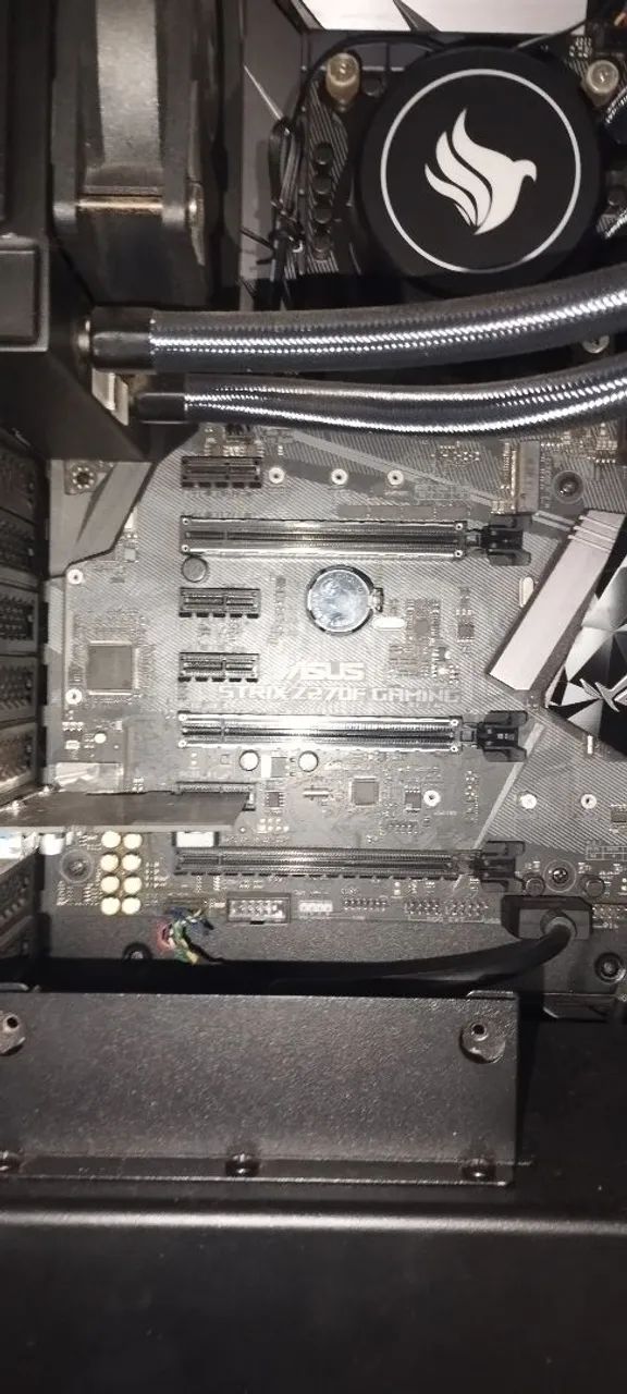 Placa mãe Asus Strix Z270F Gaming + processador + Walter Cooler  - Foto 3