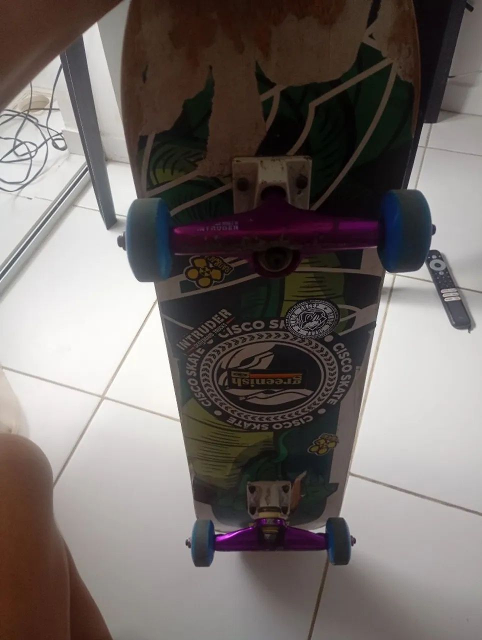 skate semi novo 