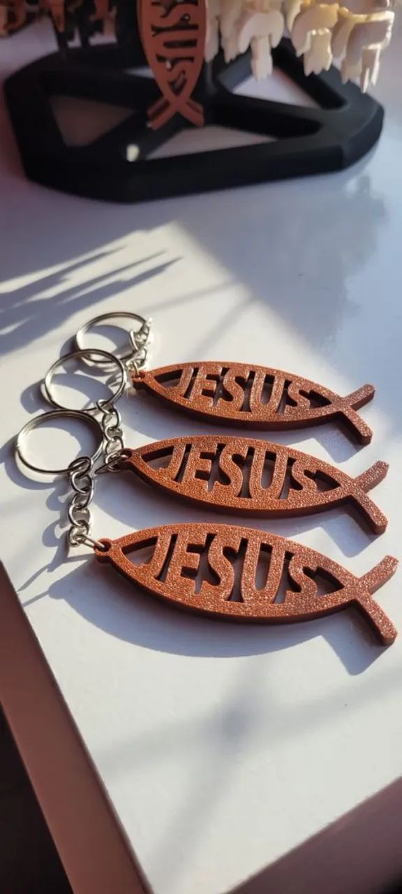 10 Chaveiros Jesus  - Foto 2
