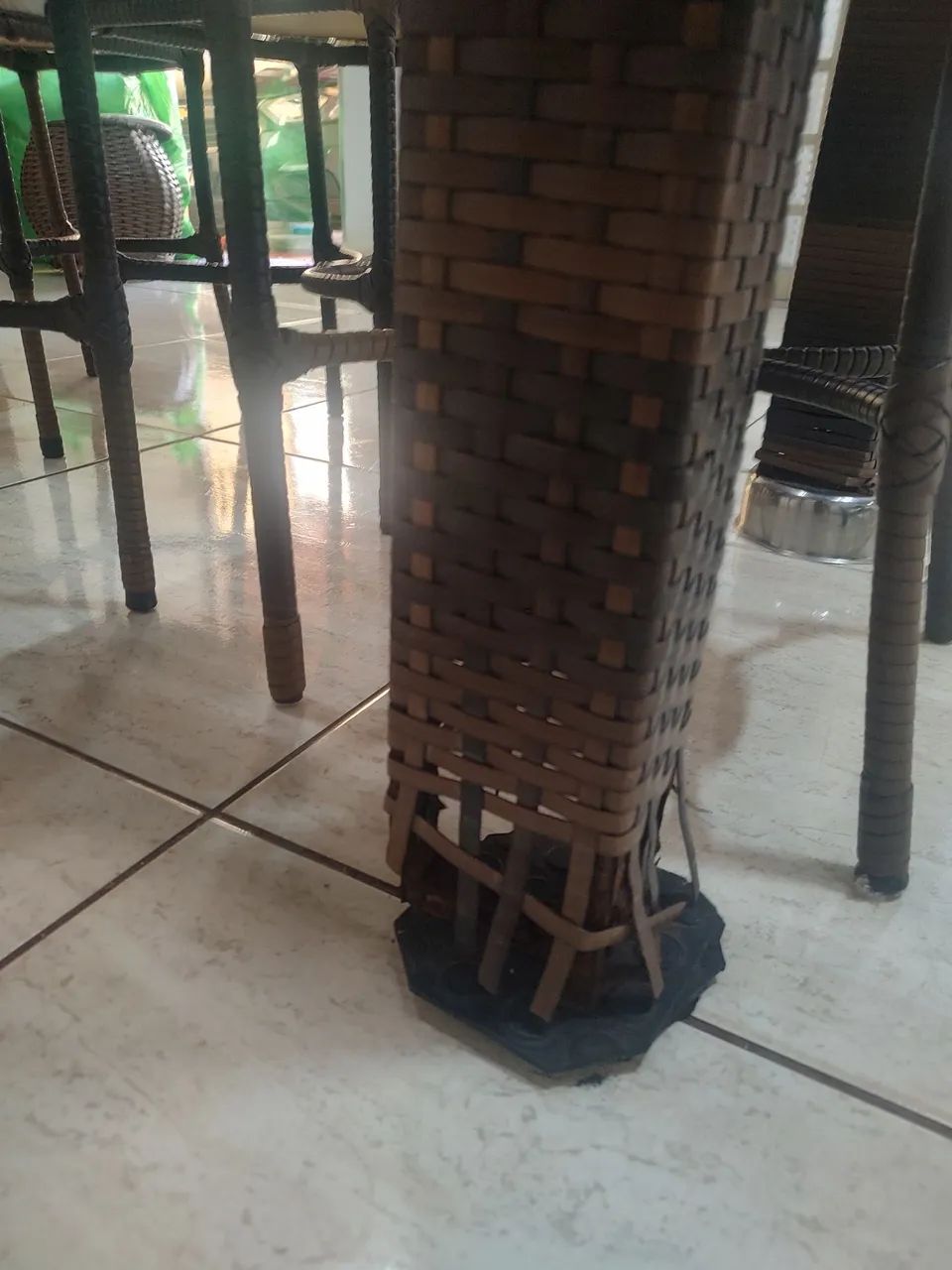 Mesa de vime  - Foto 5