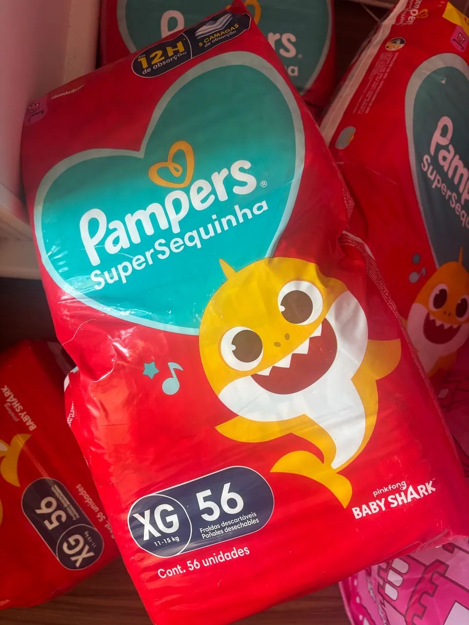 Fralda Pampers XG