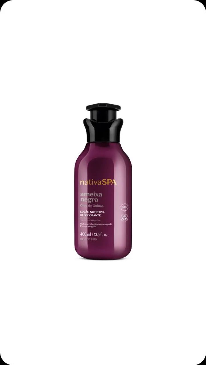 Hidratante Corporal Nativa Spa Ameixa Negra 