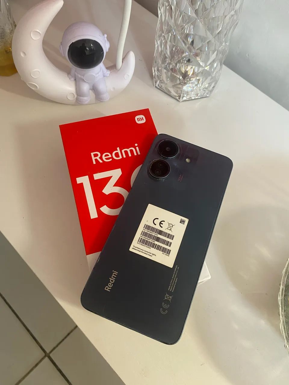 Redmi 13c 256gb com avaria na tela - Foto 2