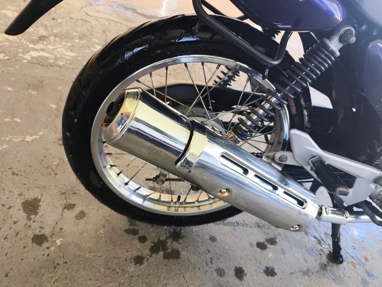 Yamaha YBR 125E 2003 com partida elétrica  - Foto 4