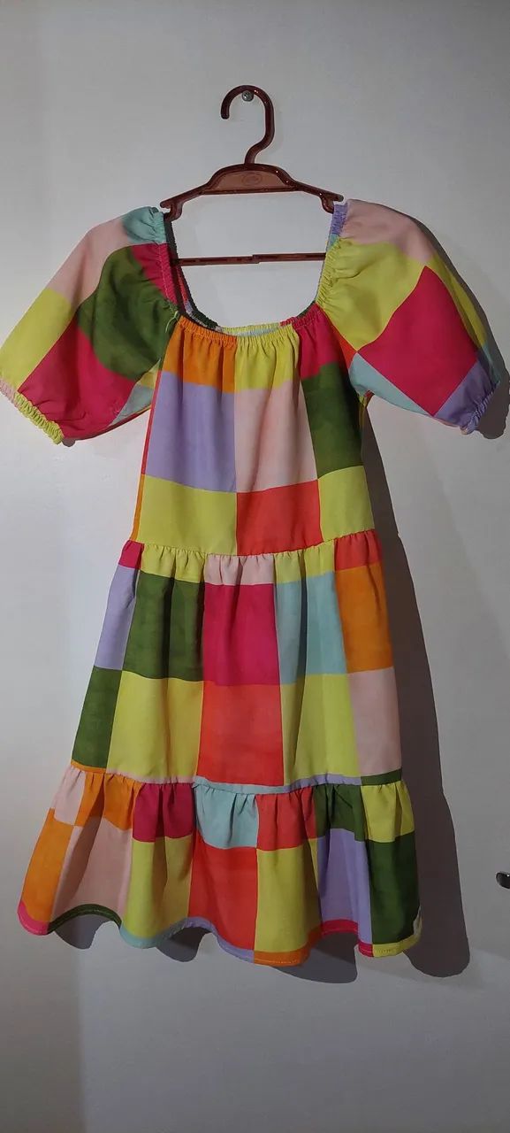 Vestido Infantil Junino 