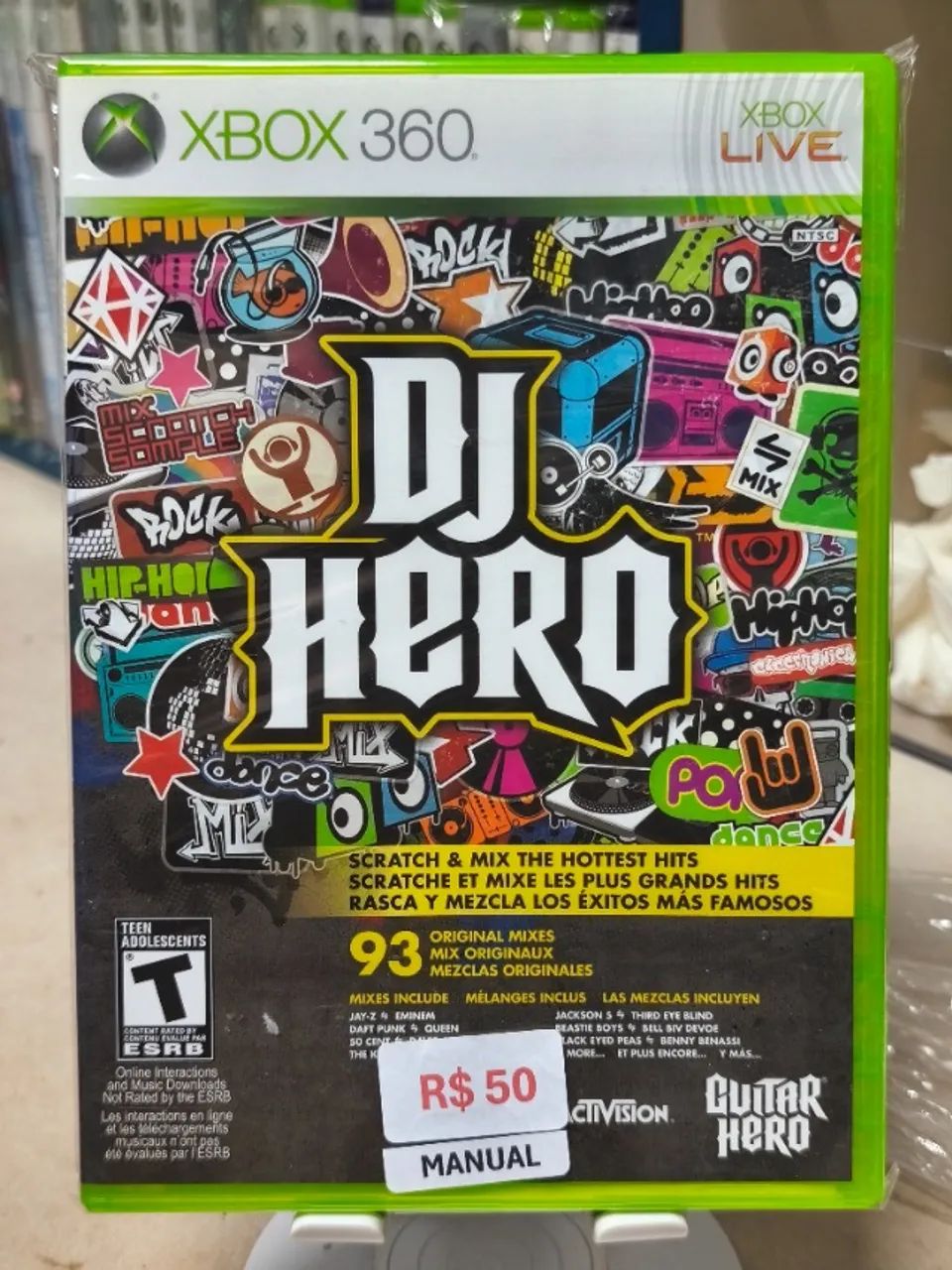 Dj Hero - Xbox 360 - Envio pela Olx