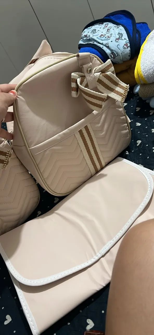 Vendo kit bolsa maternidade, nunca usado  - Foto 2