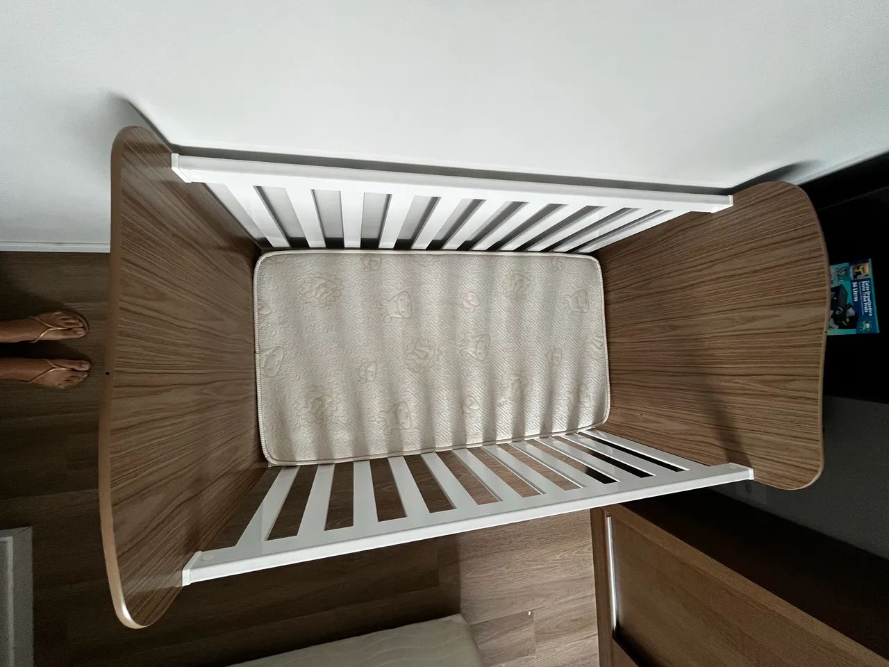 Berço com colchão Pró saúde Ortobom - Foto 5