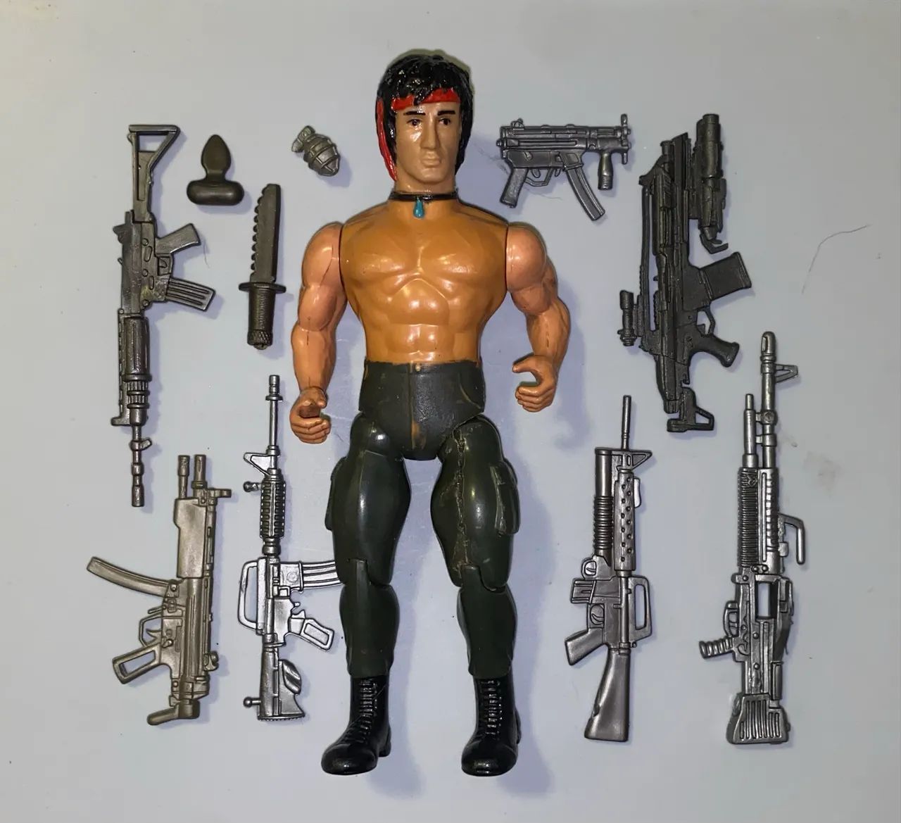 Boneco Rambo - Glasslite 