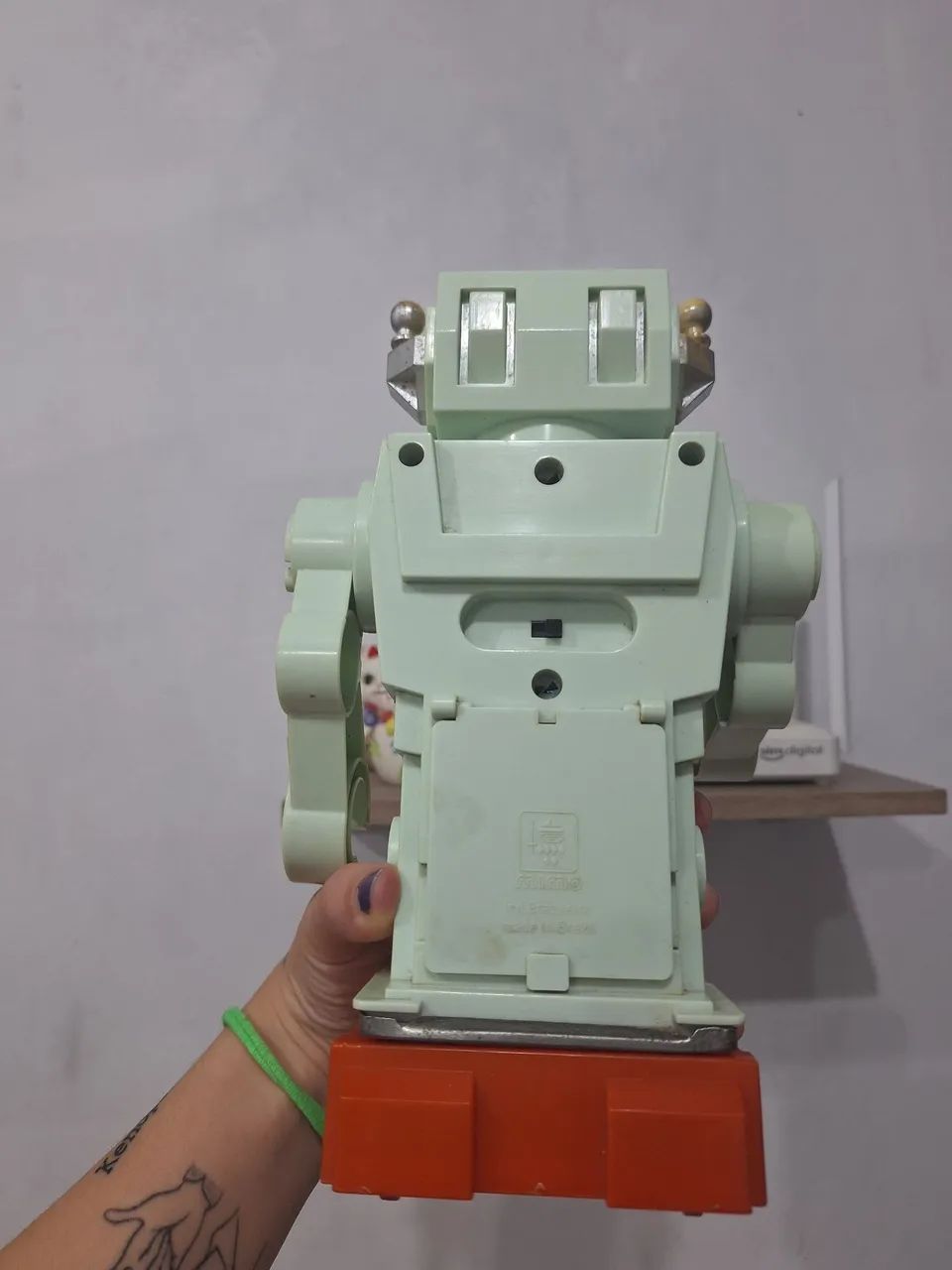 Robô de brinquedo MIMO anos 80 - Foto 4