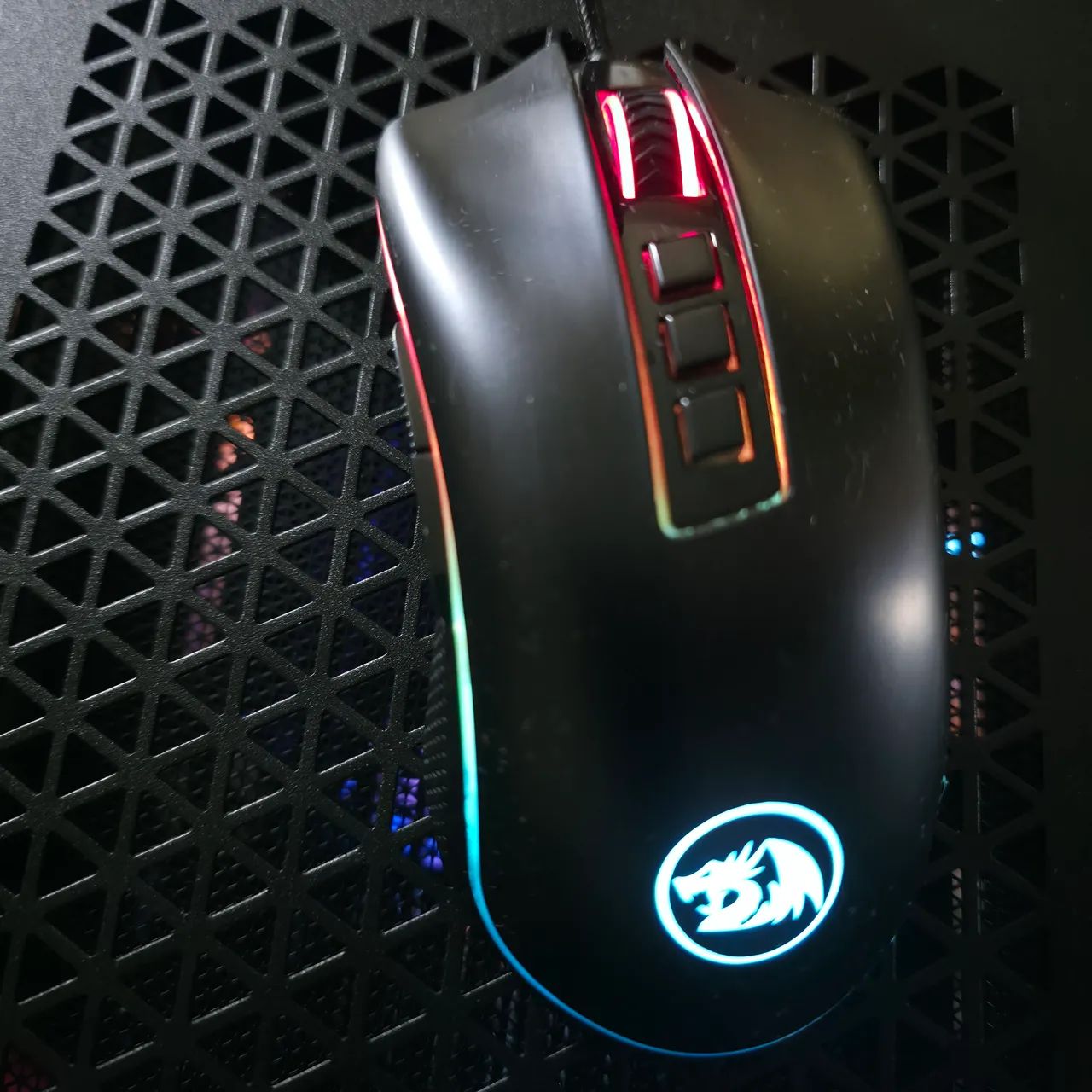 Mouse Redragon Cobra M711 e Teclado Gamer KP-2050 Led ABNT2 - Foto 2