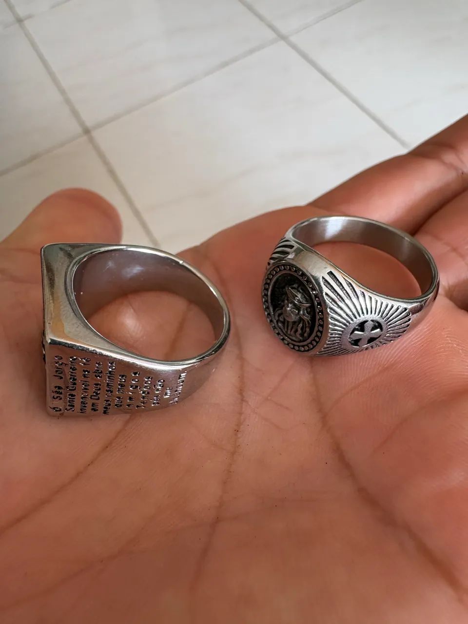 Anel novo inox - Foto 2