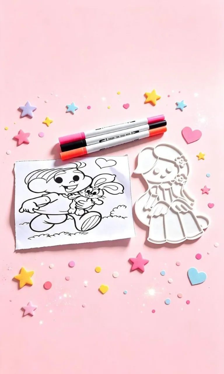 Princesa pra colori feito impressora 3d