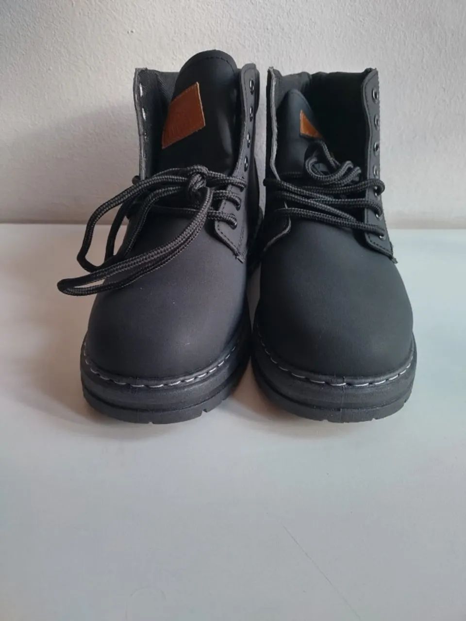 Bota Coturno Casual Black 