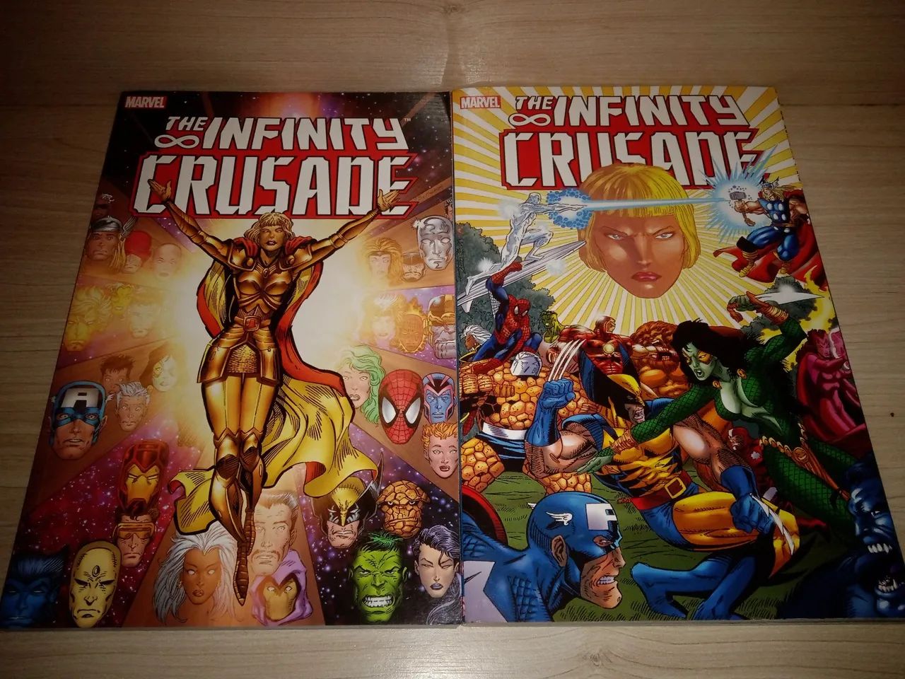 Marvel Infinity Gauntlet Infinity War Infinity Crusade importados em inglês - Foto 2