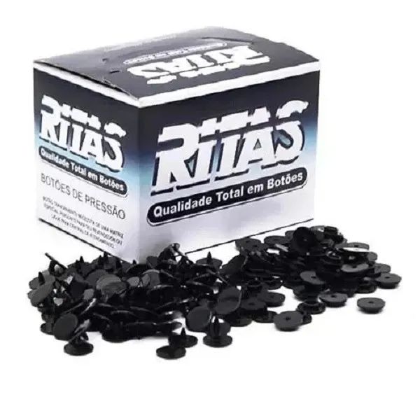 Botão de Pressão Ritas Plástico Nº 10 com 50 Unidades - Foto 4