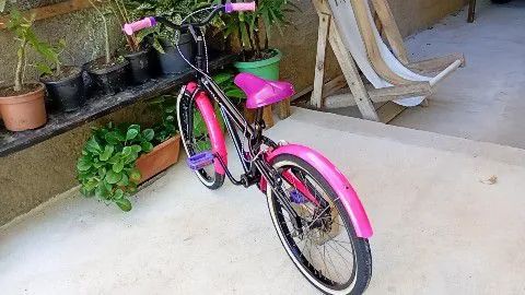 Bicicleta infantil aro 20 reformada  - Foto 5