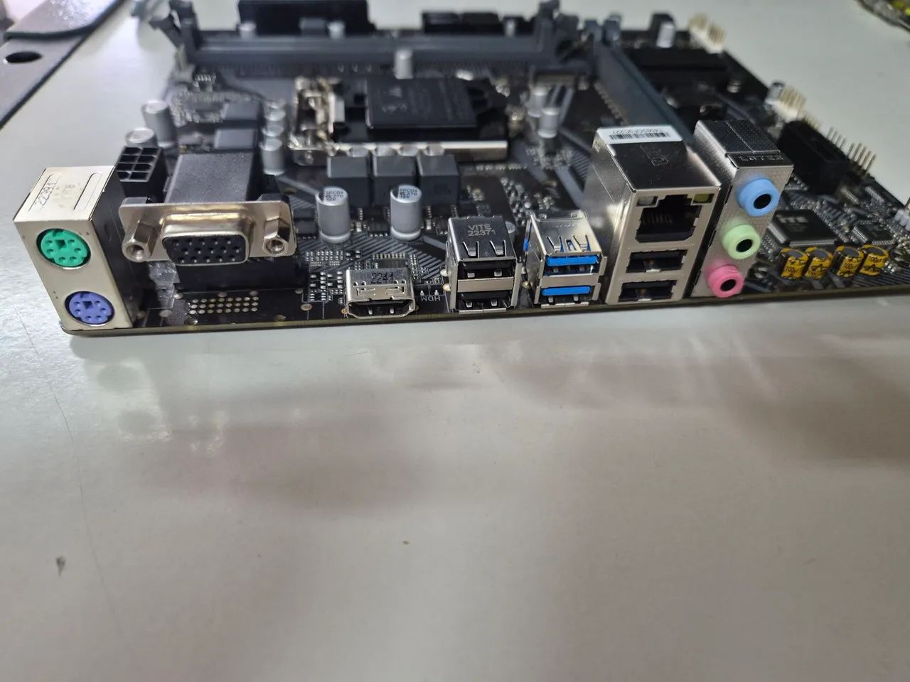 Placa Mae H410M H V2 - Foto 2