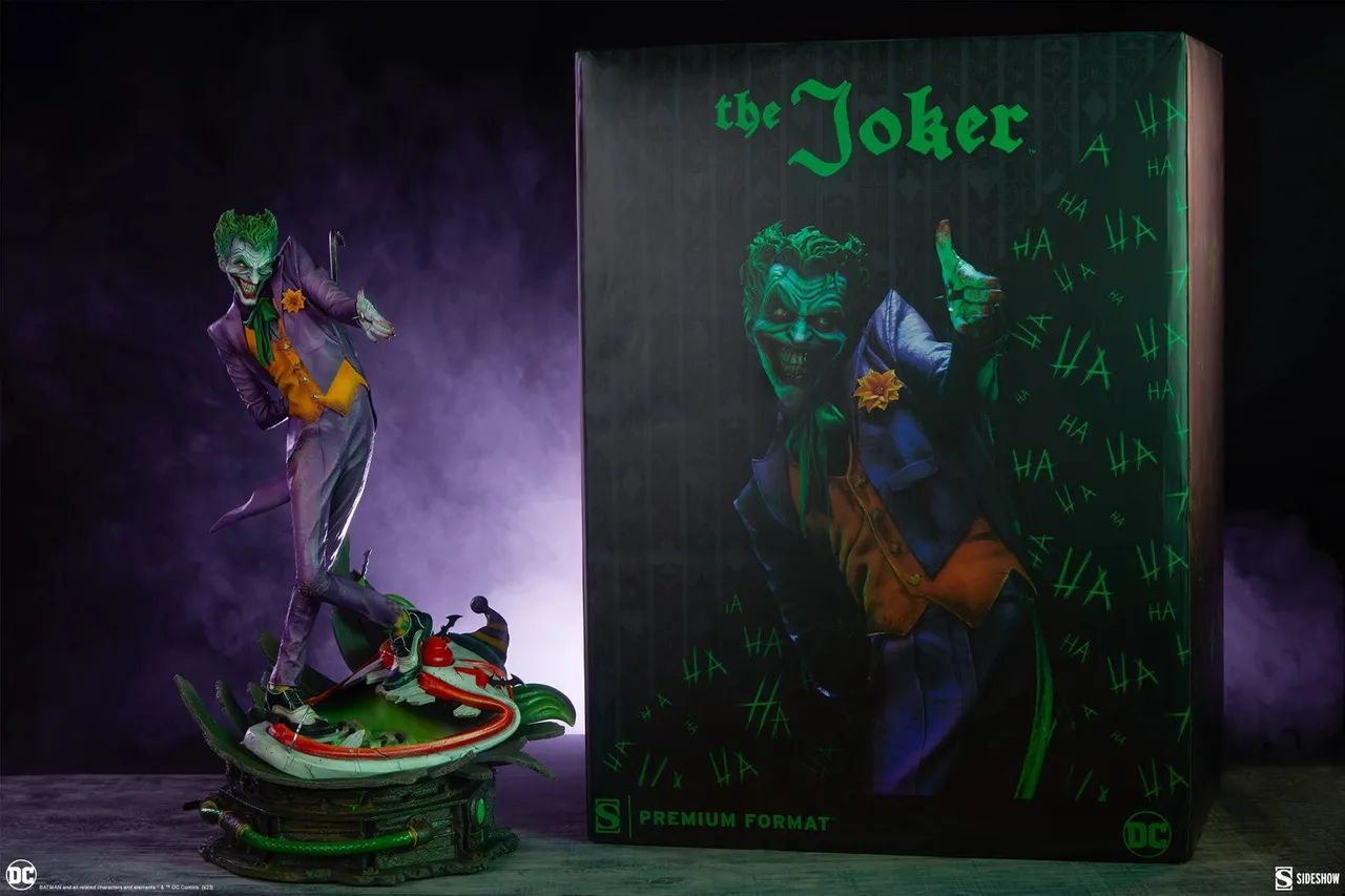 THE JOKER - PREMIUM FORMAT? Sideshow Collectibles - Hobbies e