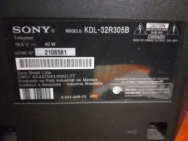 TV Sony 32 polegadas modelo KDL32R305B  - Foto 2