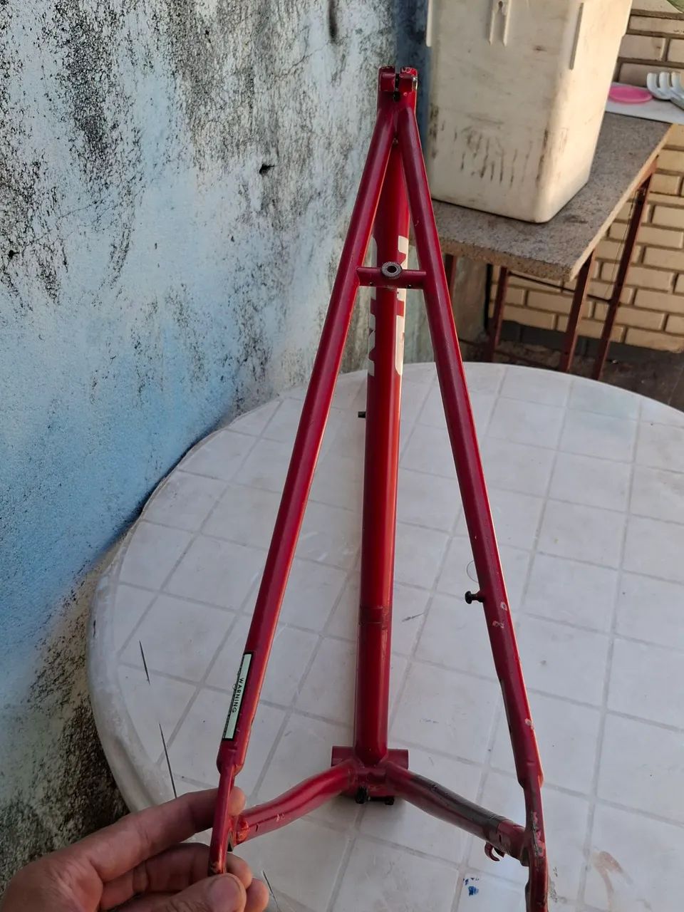 Quadro Speed KHS em Cromoly 57x56 sem garfo - Foto 4
