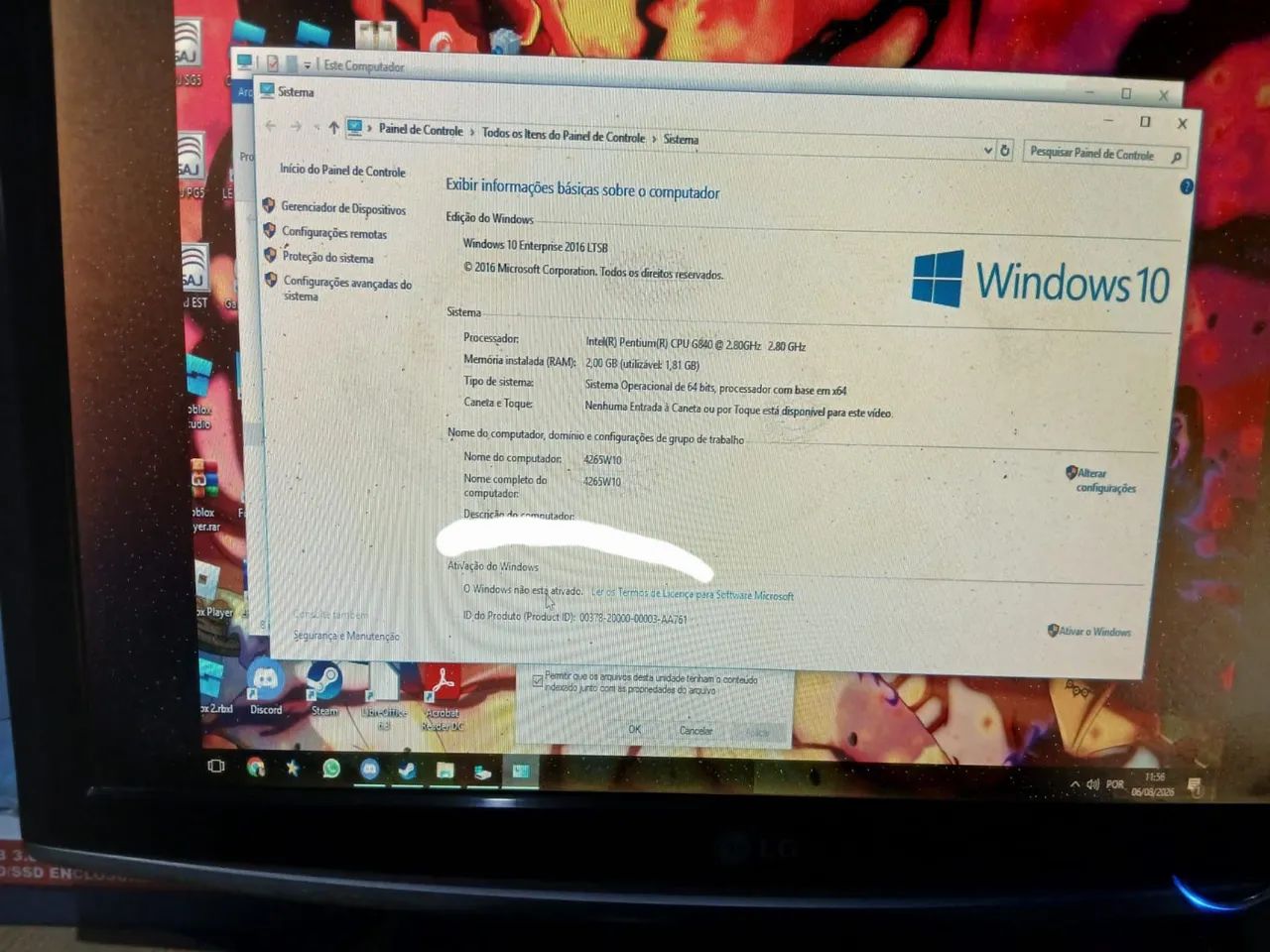 CPU ITAUTEC funcionando perfeitamente 