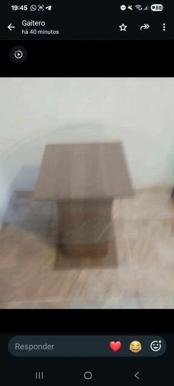 Mesa e 4 cadeias novo, sem uso - Foto 5