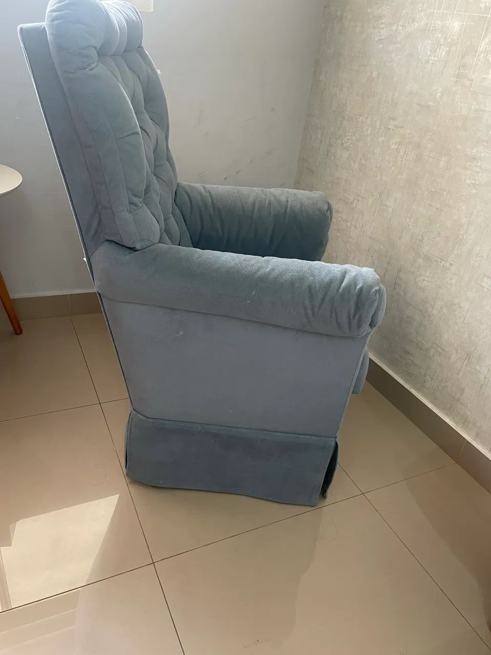 Nursing Chair with Rocking Function and Footstool456503364116828164
