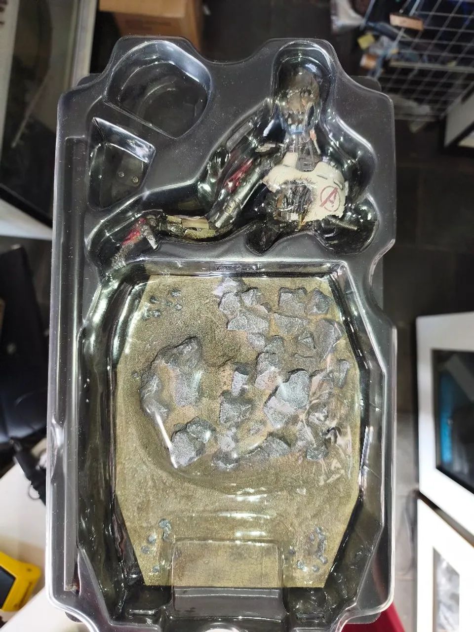 Boneco iron man 3 hottoys Wars machine  - Foto 5