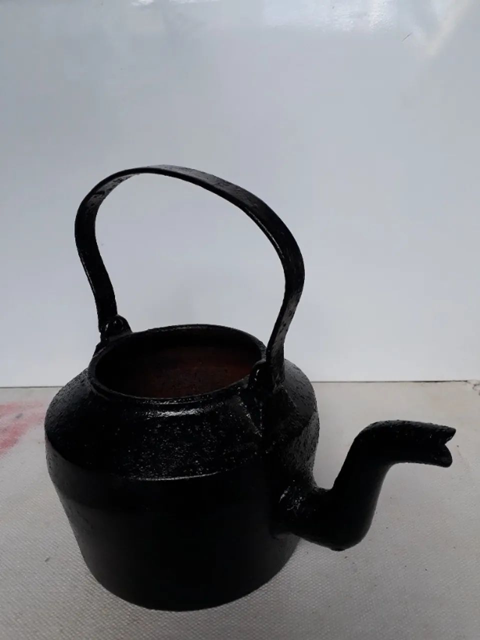 Chaleira de Ferro Antiga 