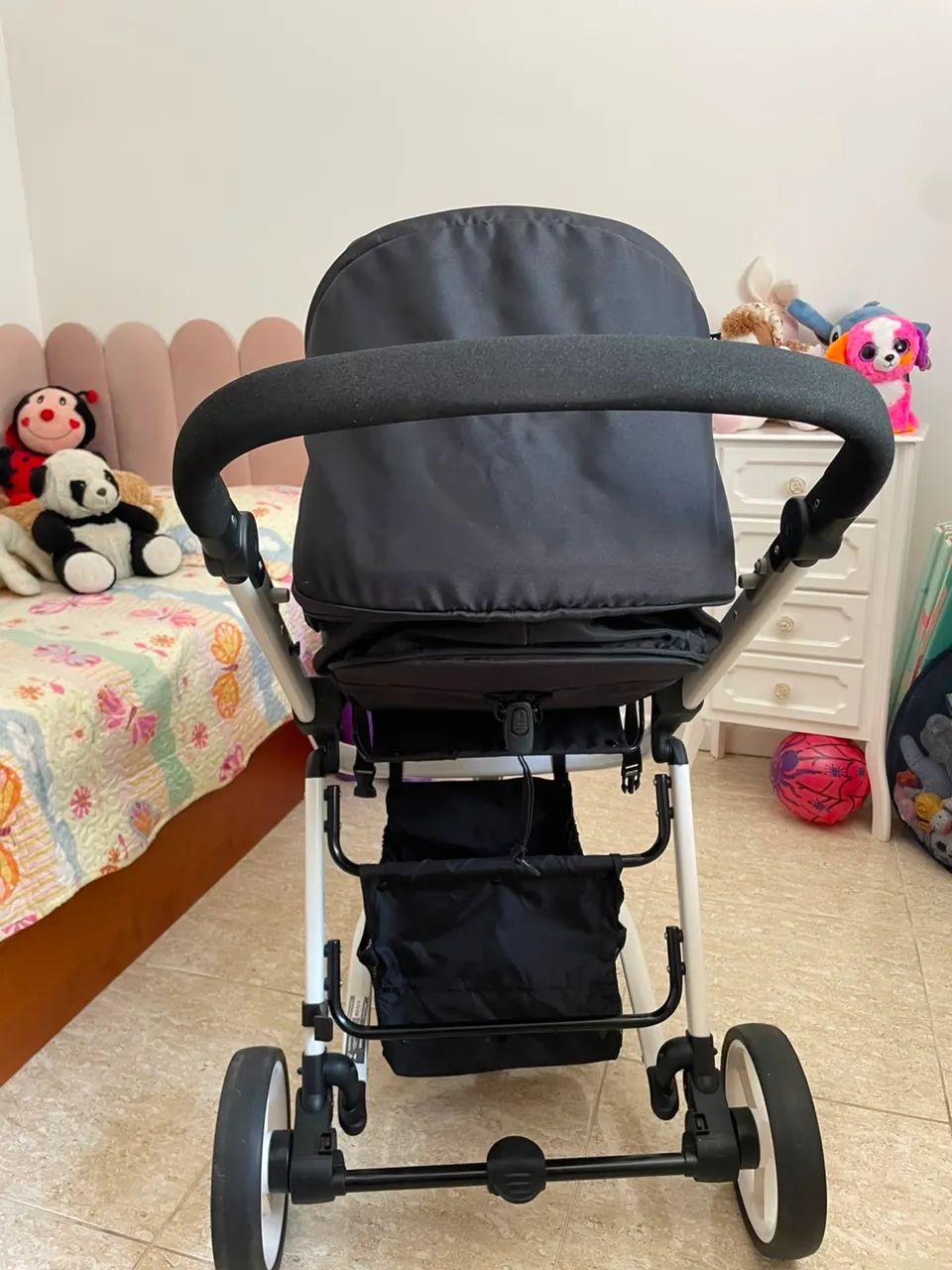 Carrinho + bebê conforto com base Mobi Safety 1st - Foto 3