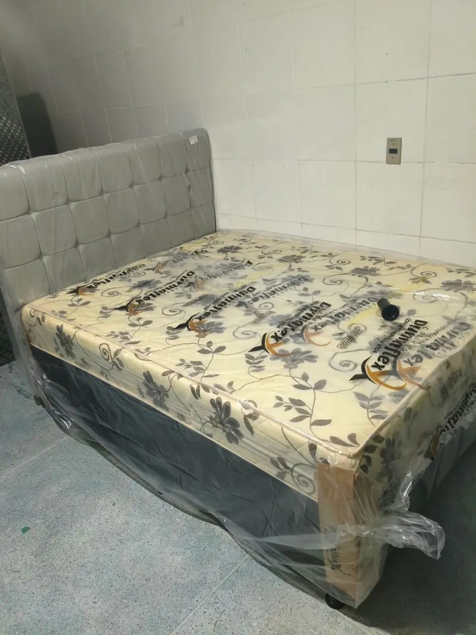 Cama Casal Box Alta PILOW| com 6cm de espuma - Foto 2