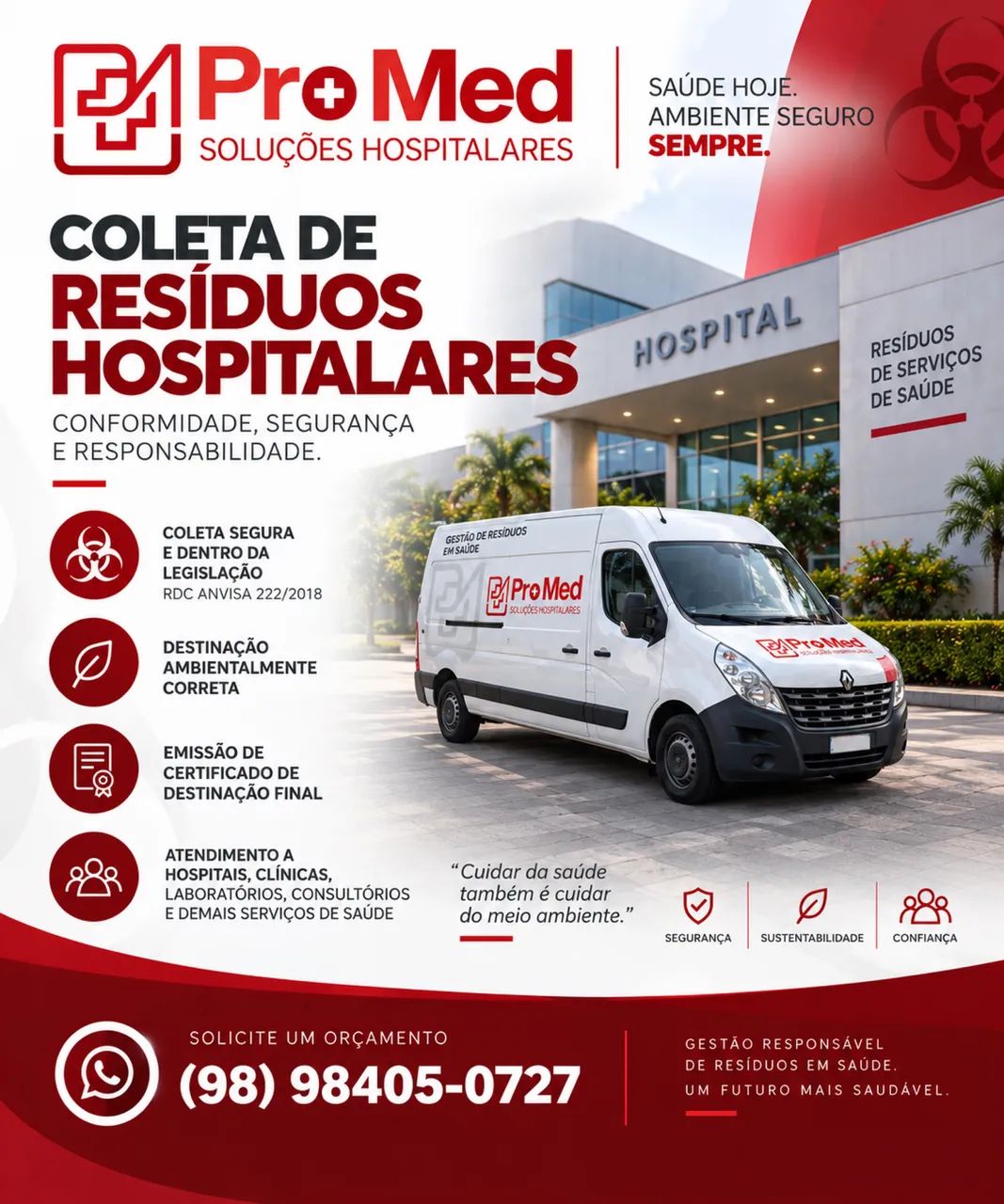 Coleta de Resíduos Hospitalares