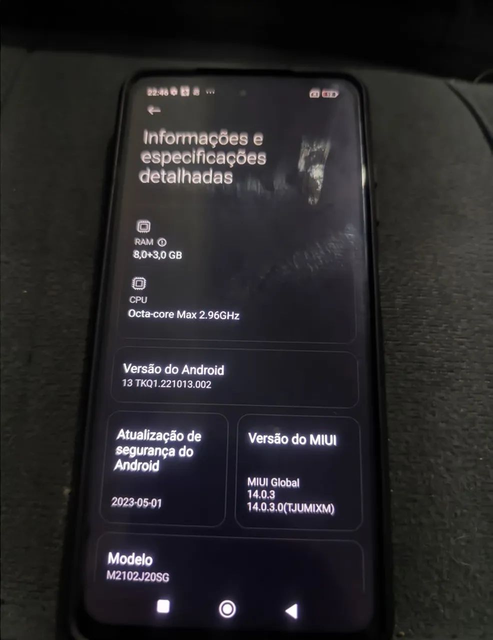 Poço x3 pro 256gb