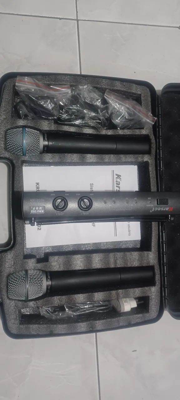 Microfones sem fio