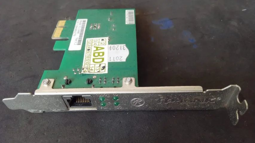 placa de rede lan (a cabo) pcie pci-e TP link - Foto 2