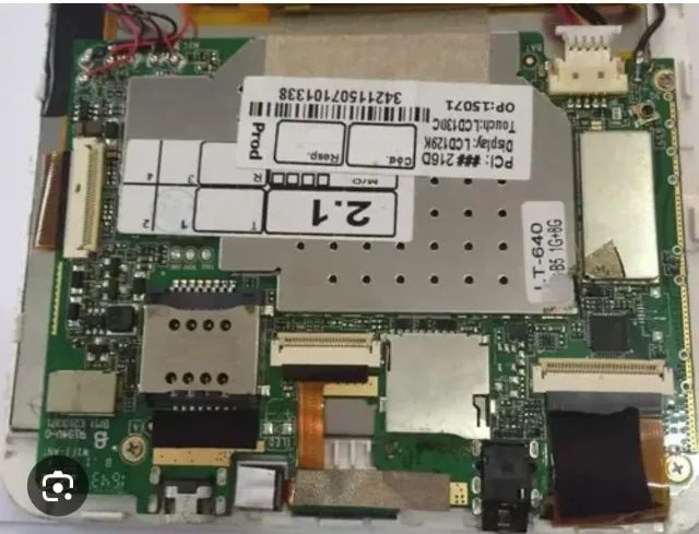 Placa Principal Tablet DL Modelo 3421 - 2.1 - Touch LCD130C - Testada