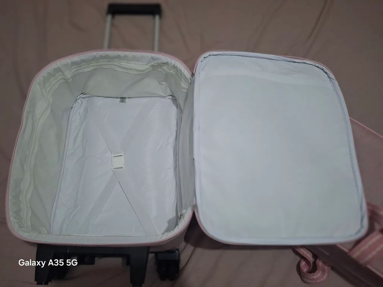 Kit maternidade bolsa, mala de rodinha e trocador - Foto 5