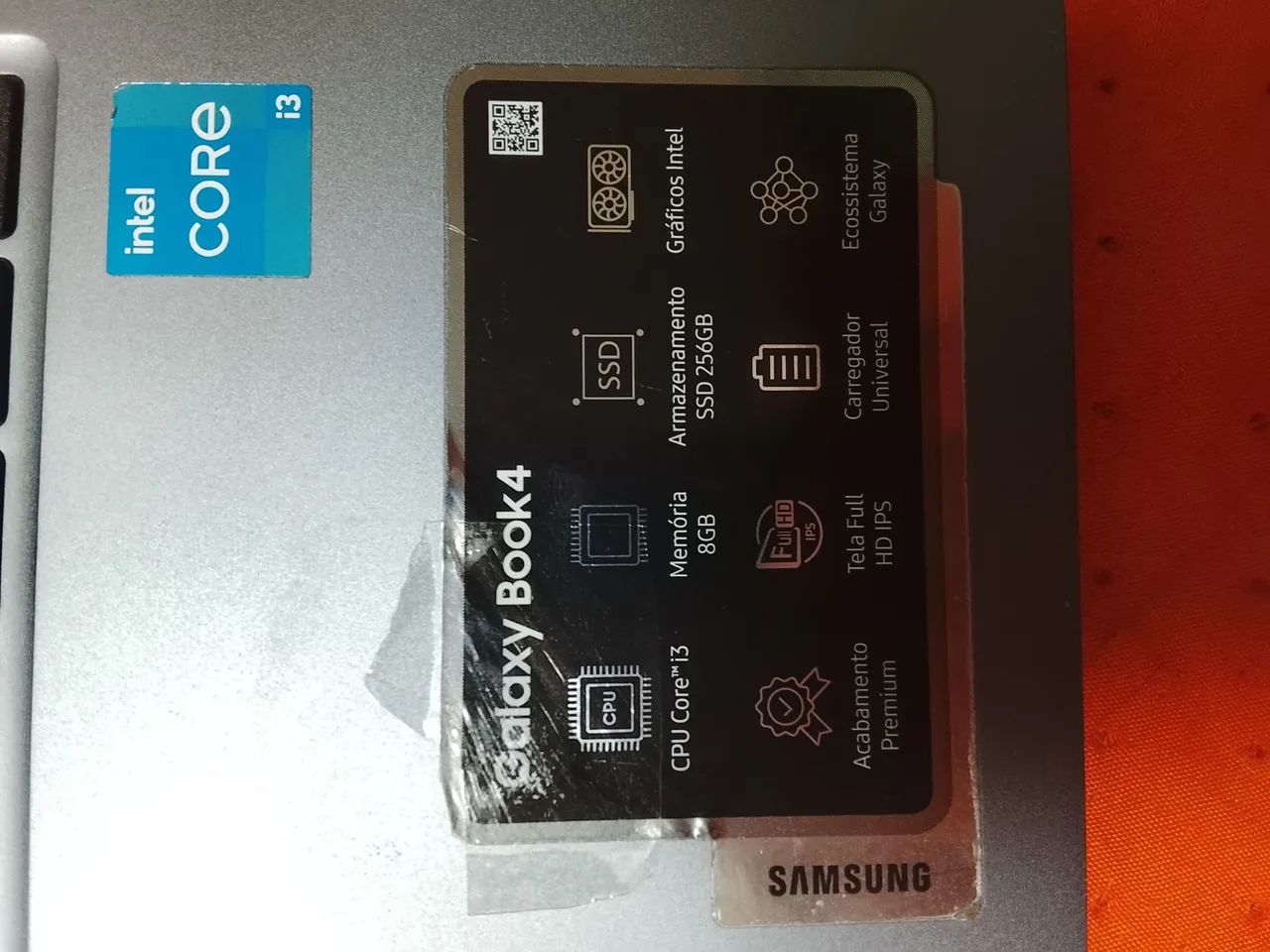 Notebook Samsung book 4 Intel i3 
