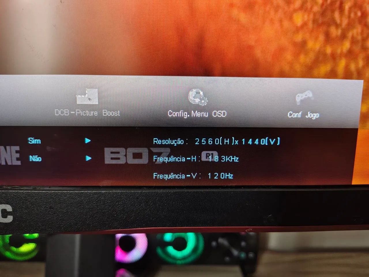 Monitor gamer AOC hero quad - Foto 3