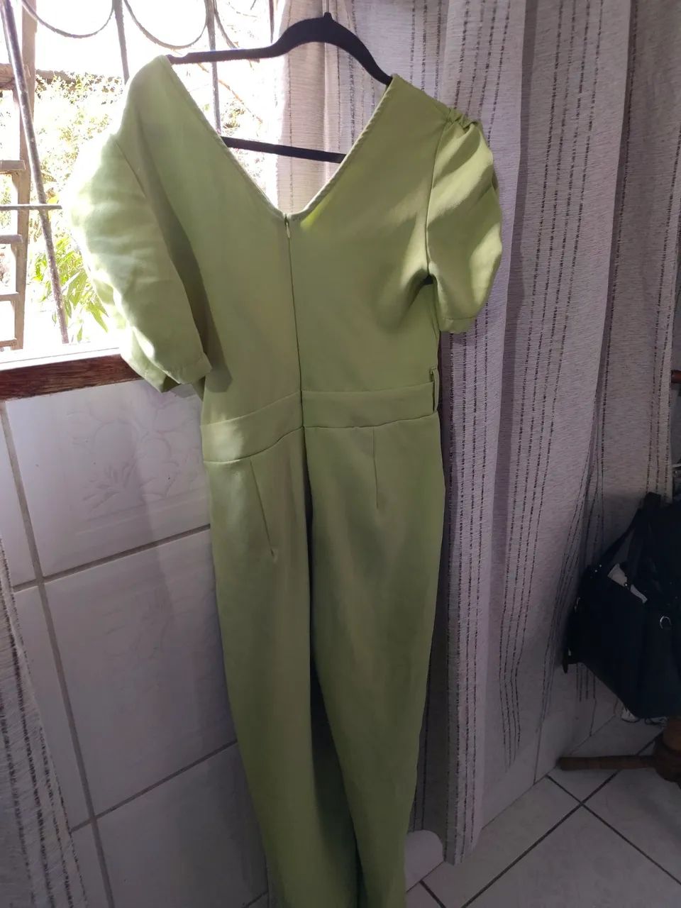 Macacão Longo Verde G - Foto 2