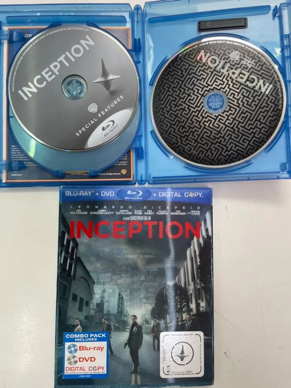 BLU-RAY + DVD INCEPTION - A ORIGEM - COMBO PACK ORIGINAL  - Foto 3