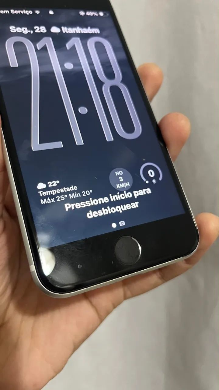 iPhone SE 128GB - Ótimo estado IOS 26.1 mesmo processador do iPhone 11 - Foto 3
