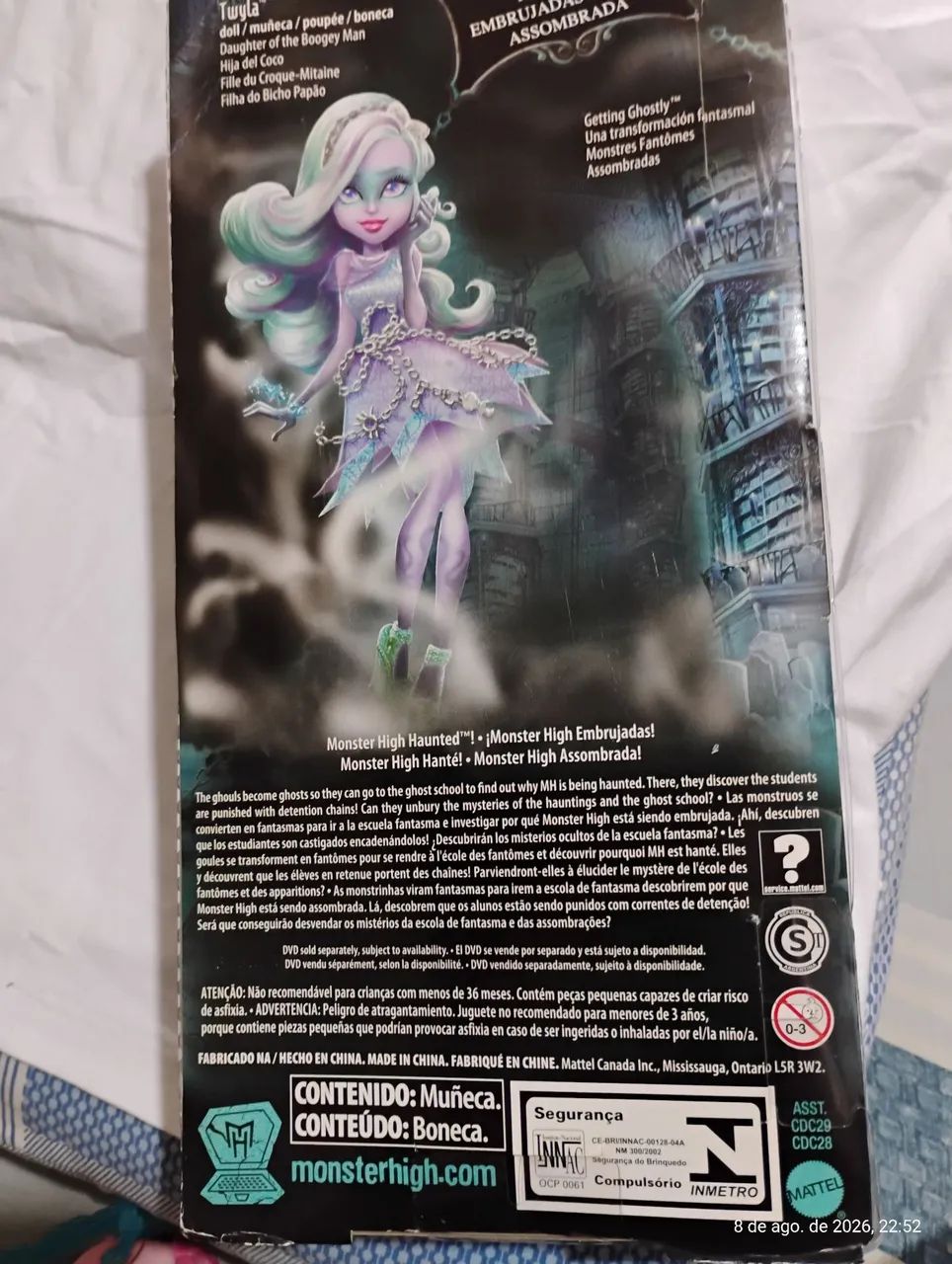 Monsters high Twyla Haunted caixa lacrada - Foto 4