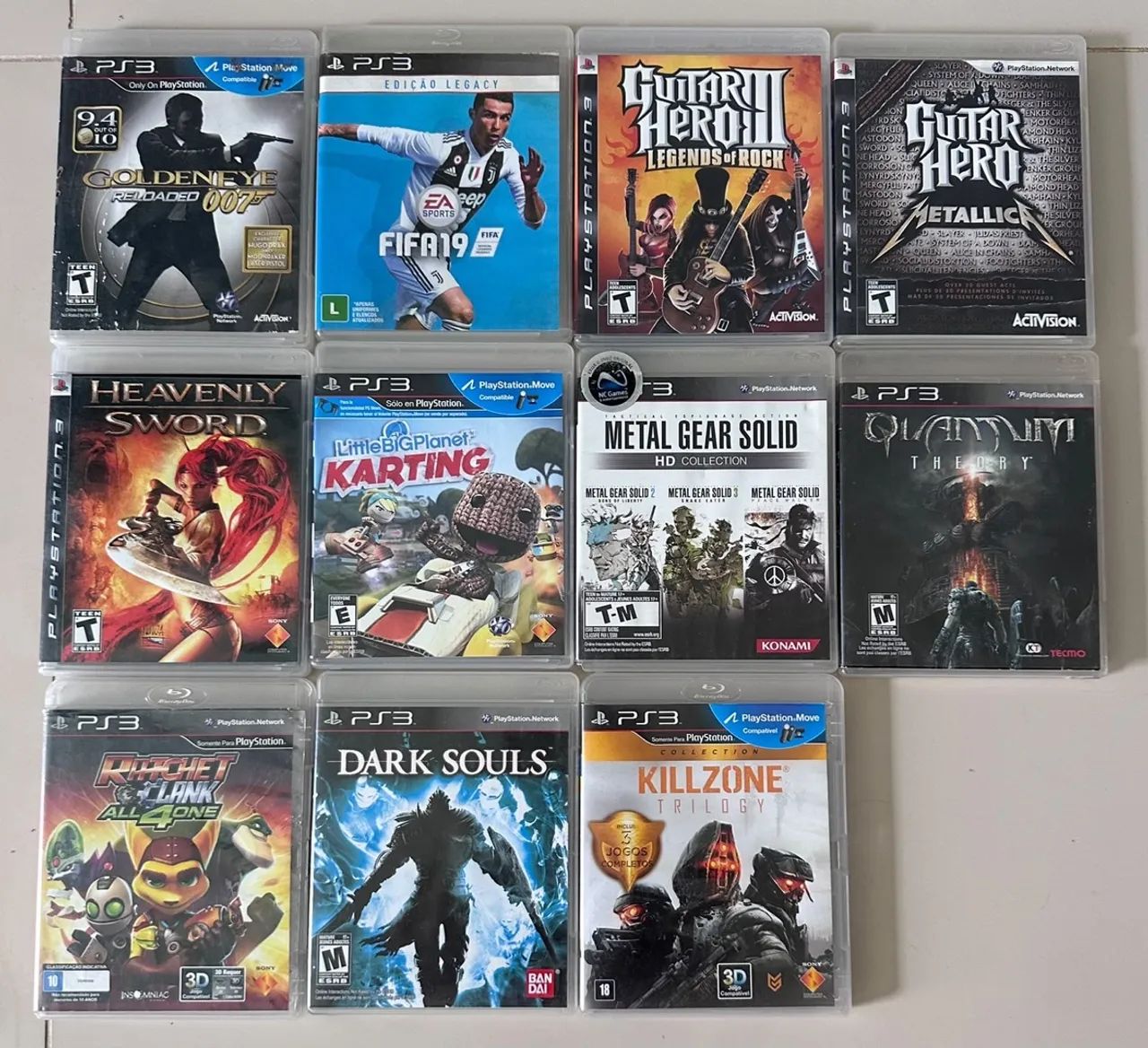 Jogos de PS3 - R$ 75 cada - Jogos de Vídeo Game - Nova Esperança